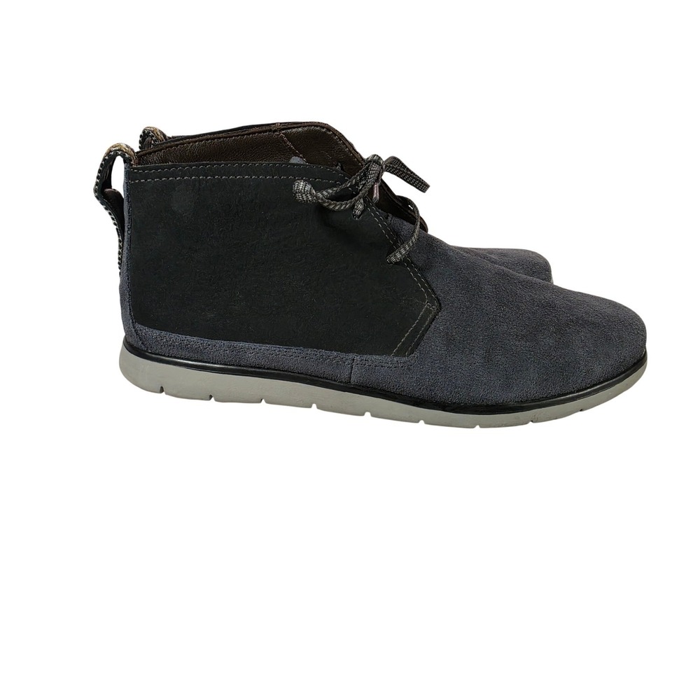 UGG Mens Biltmore Waterproof Suede Chukka Boots Charcoal Black 1094354 Size 9.5